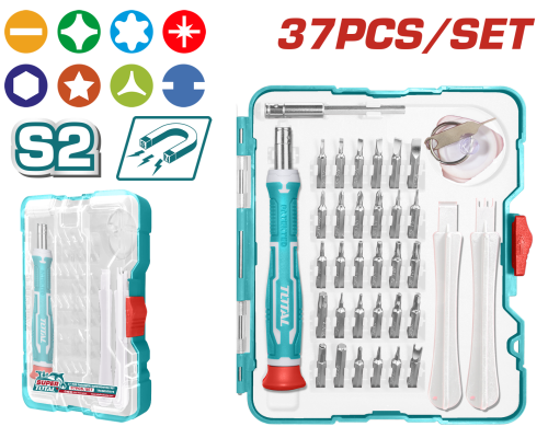 37 PARÇA BİTS UÇ TORNAVİDA SETİ