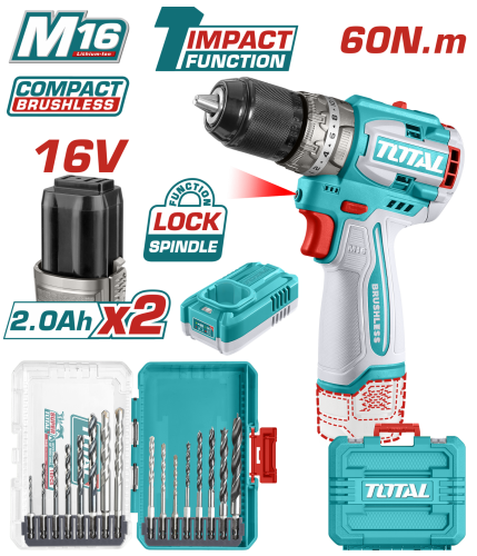 AVANTAJ SET - 16V DARBELİ MATKAP VE UÇ SETİ 